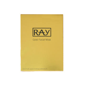 【批发】【微信下单】【德邦到付】泰国 RAY 蚕丝面膜 金色 单盒