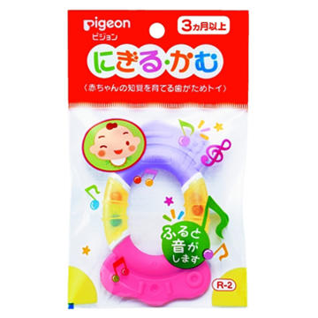 日本 Pigeon 贝亲 婴儿牙胶R2 3m+