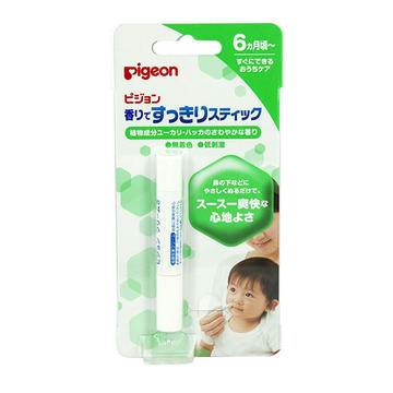 日本 Pigeon 贝亲 清爽感鼻头润肤棒 微香
