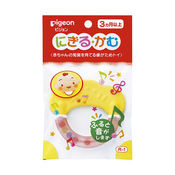 日本 Pigeon 贝亲 婴儿牙胶 R1 3个月起